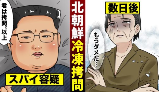 【漫画】北朝鮮の「冷凍拷問」をされたらどうなるのか？（マンガ動画）